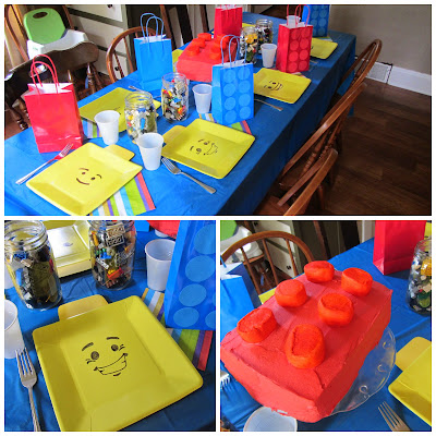 Lego Party Games and decoration Ideas {The unlikely Homeschool} 