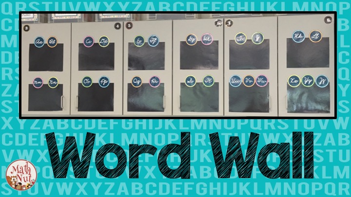 Cursive Word Wall Letters Cursive Word Wall Letters