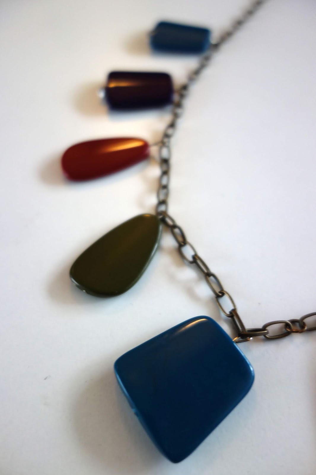 blah to TADA! A Bead Necklace