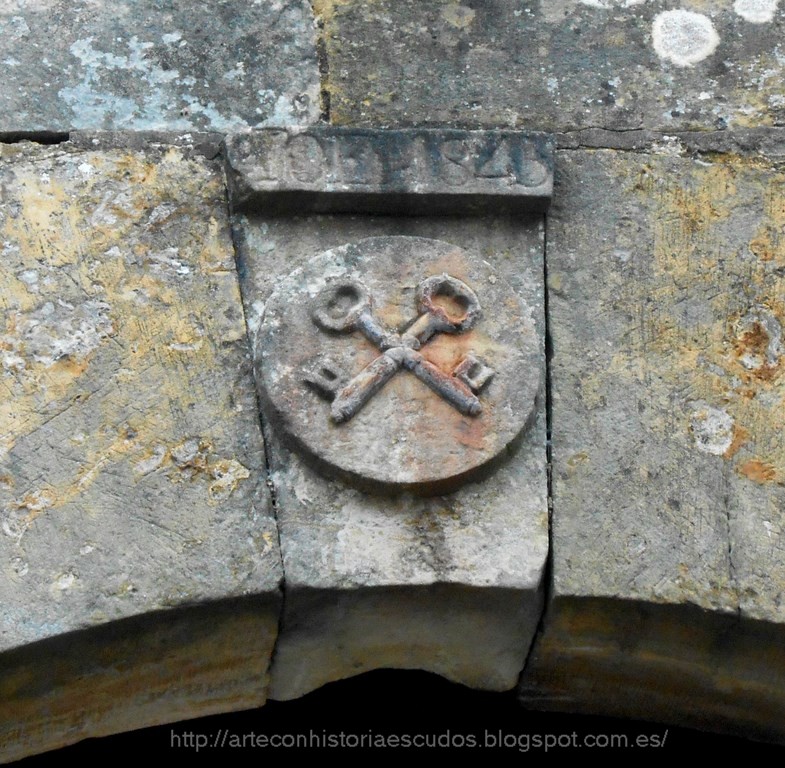 ARTE CON HISTORIA ESCUDOS LLOREDO DE RUDAGÜERA.ALFOZ DE LLOREDO.CANTABRIA