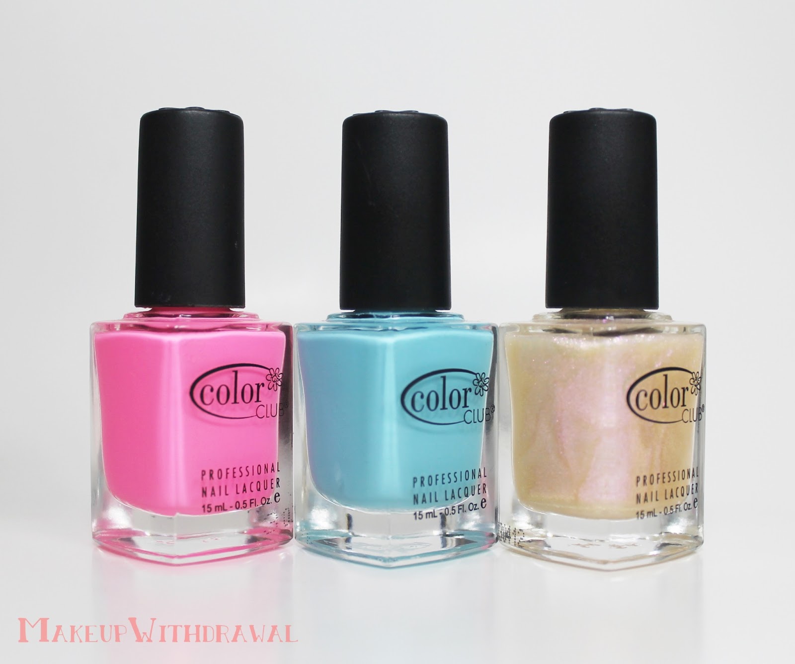 Color Club Cotton Candy Gradient | Makeup Withdrawal