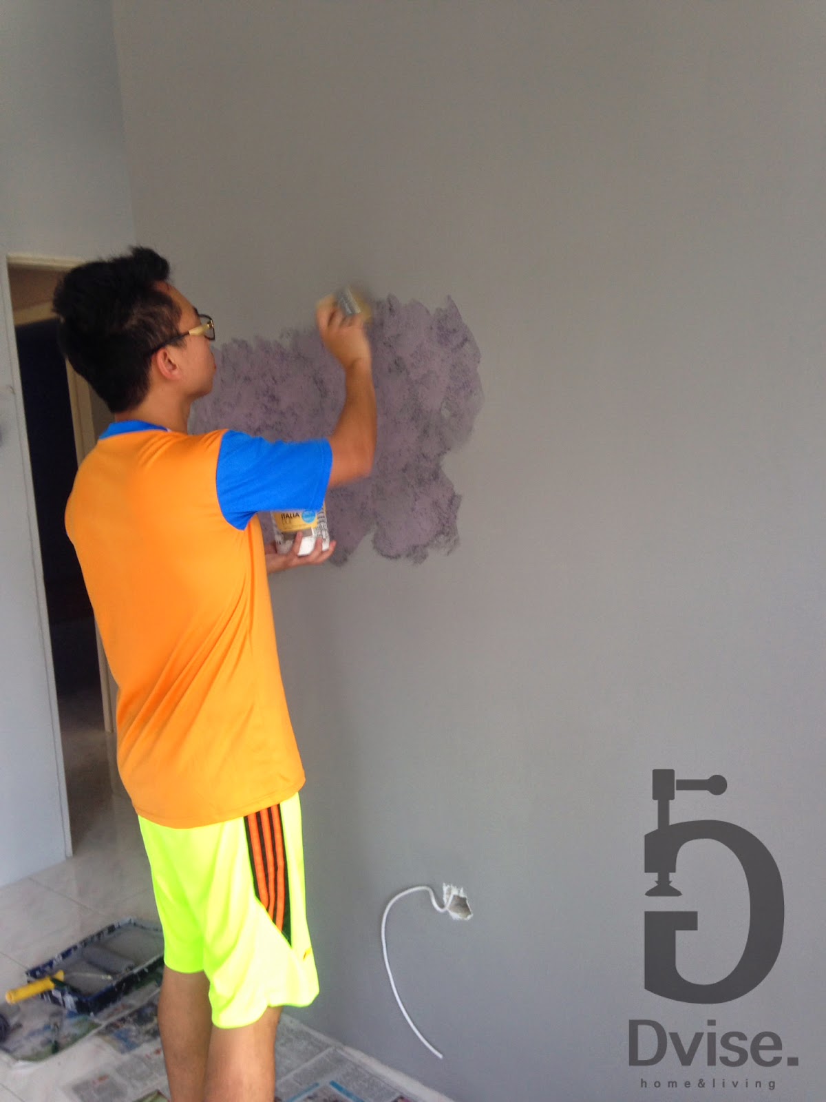 SANCora Italia DUE Textured Paint from Dvise for Friends in Kuantan