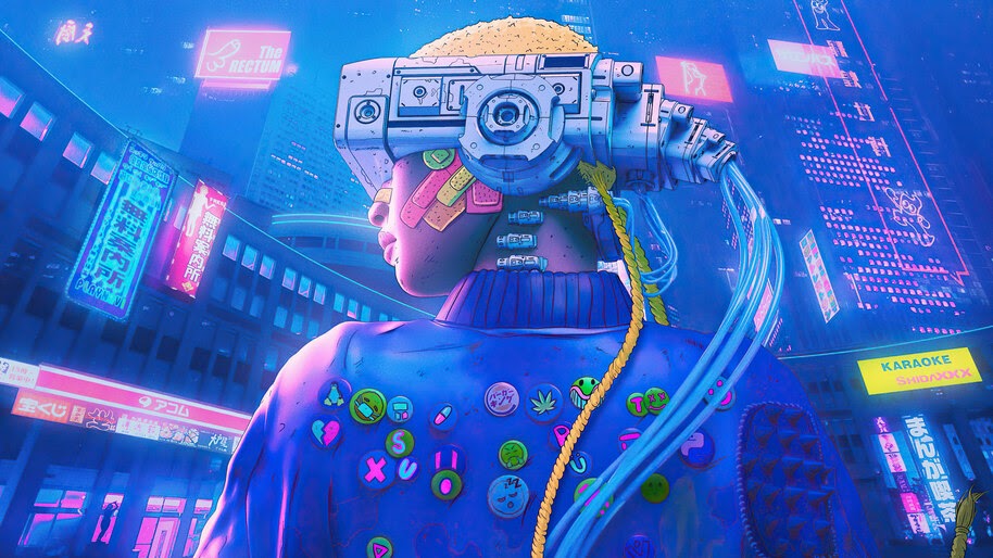 Cyberpunk, Sci-Fi, Art, 4K, #6.754