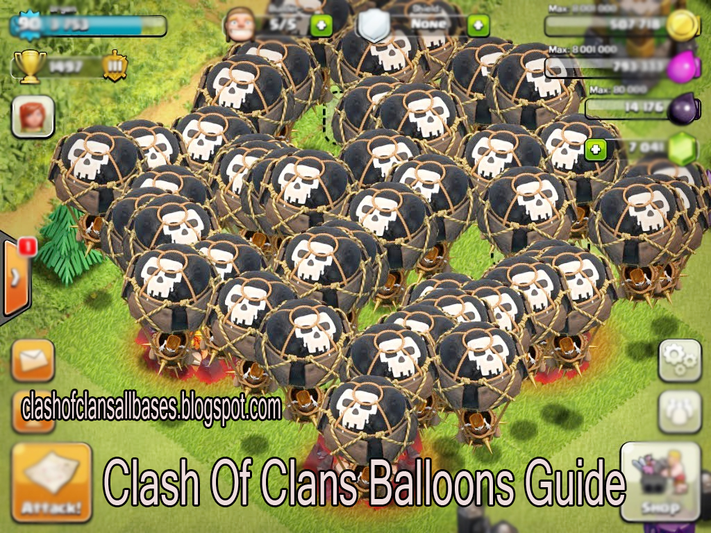 Clash Of Clans Balloons Guide MagOne 2016