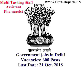 Delhi Government Recruitment