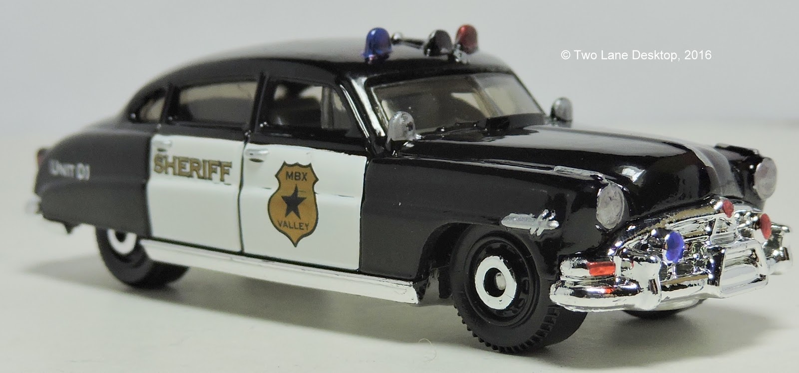 matchbox hudson hornet police car
