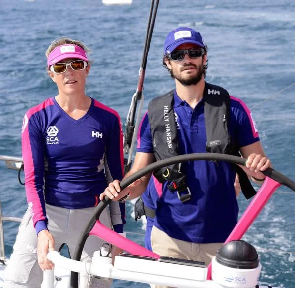 During his visit to Alicante, Prince Carl Philip, who is a patron of the Volvo Ocean Race 2014-15, joined Team SCA for the in-port race and attended the In-Port Race prize giving ceremony.