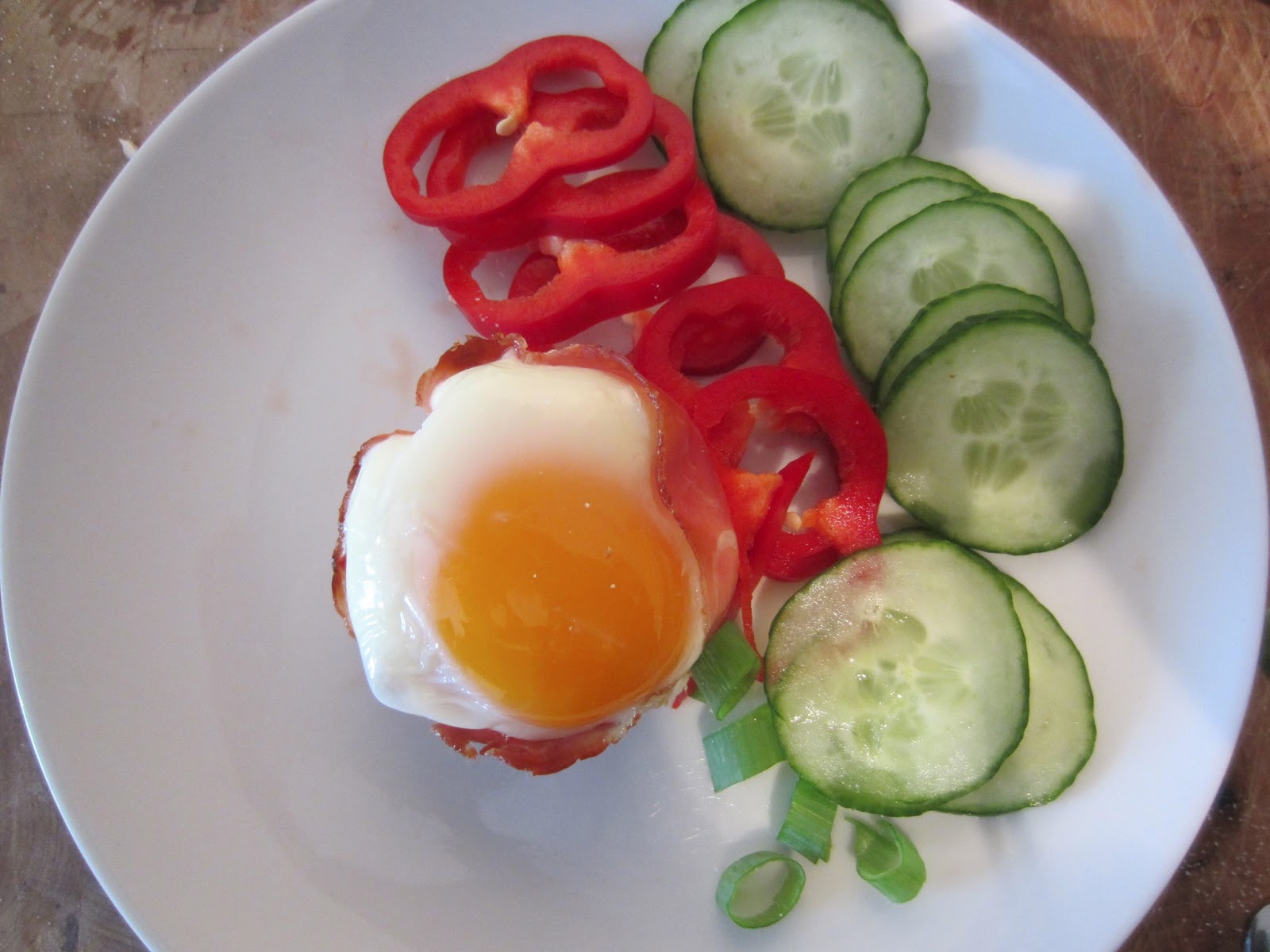 *Momsemat Superfrokost med spekeskinke og egg