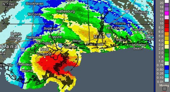 pensacola radar in motion
