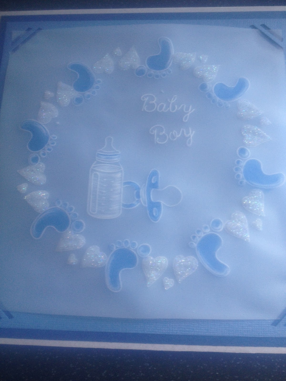 Crafty Educator Groovi parchment baby card