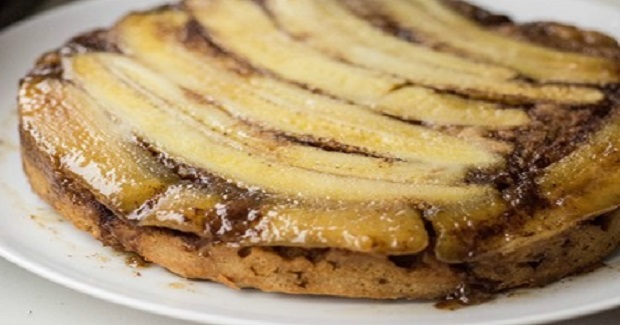Upside-Down Caramel Banana Coffee Cake Recipe Upside-Down Caramel Banana Coffee Cake Recipe