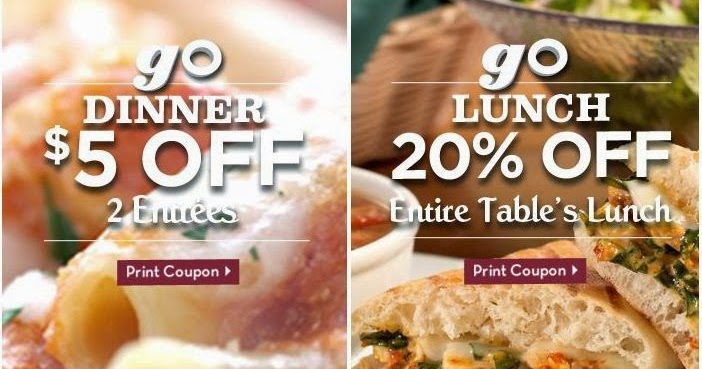 Olive Garden Printable Coupons May 2018