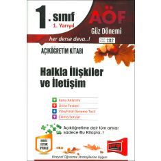 Yargı Açıköğretim 1.Sınıf 1.Yarıyıl Halkla İlişkiler ve İletişim Kod:1112 Yargı Açıköğretim 1.Sınıf 1.Yarıyıl Halkla İlişkiler ve İletişim Kod:1112