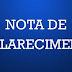 Nota de Esclarecimento - Operação "Cosa Nostra"