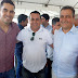 Prefeito Jobope e vice, Gustavo, acompanham Rui Costa em autorização de obra de abastecimento de água para a região