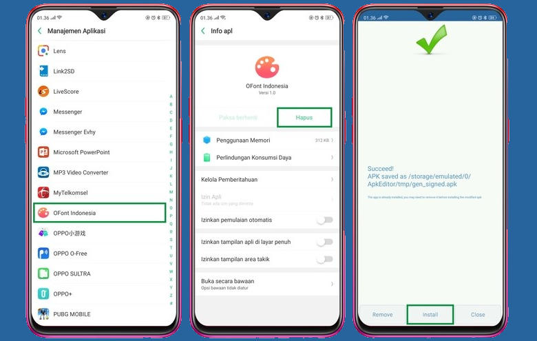 25+ Daftar nama font gratis di theme store oppo info