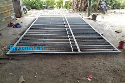 Pintu Pagar Minimalis Pemasangan Di Sidomulyo Lama Lampung Selatan