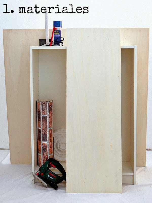 Decoritzion: DIY chimenea / DIY fireplace