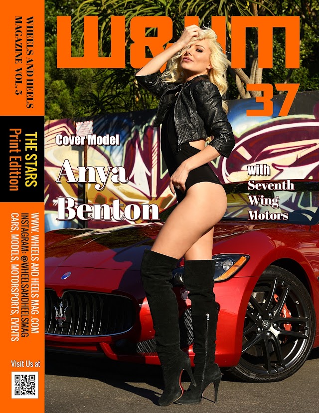 Wheels and Heels Magazine Print Issue 37 - Anya Benton