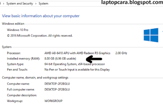 Upgrade RAM Laptop Lenovo G40-45 Menambah Memory Notebook