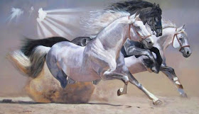 pinturas-de-caballos-cuadros-al-oleo