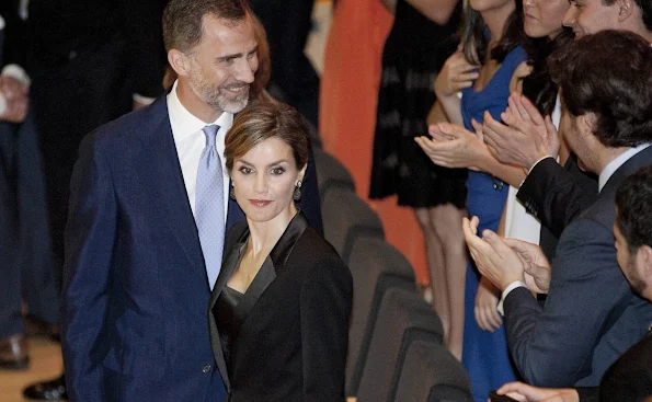 King Felipe VI of Spain and Queen Letizia of Spain attend the 'Princesa de Girona Awards'