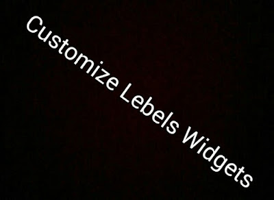 Blogger lebel Image