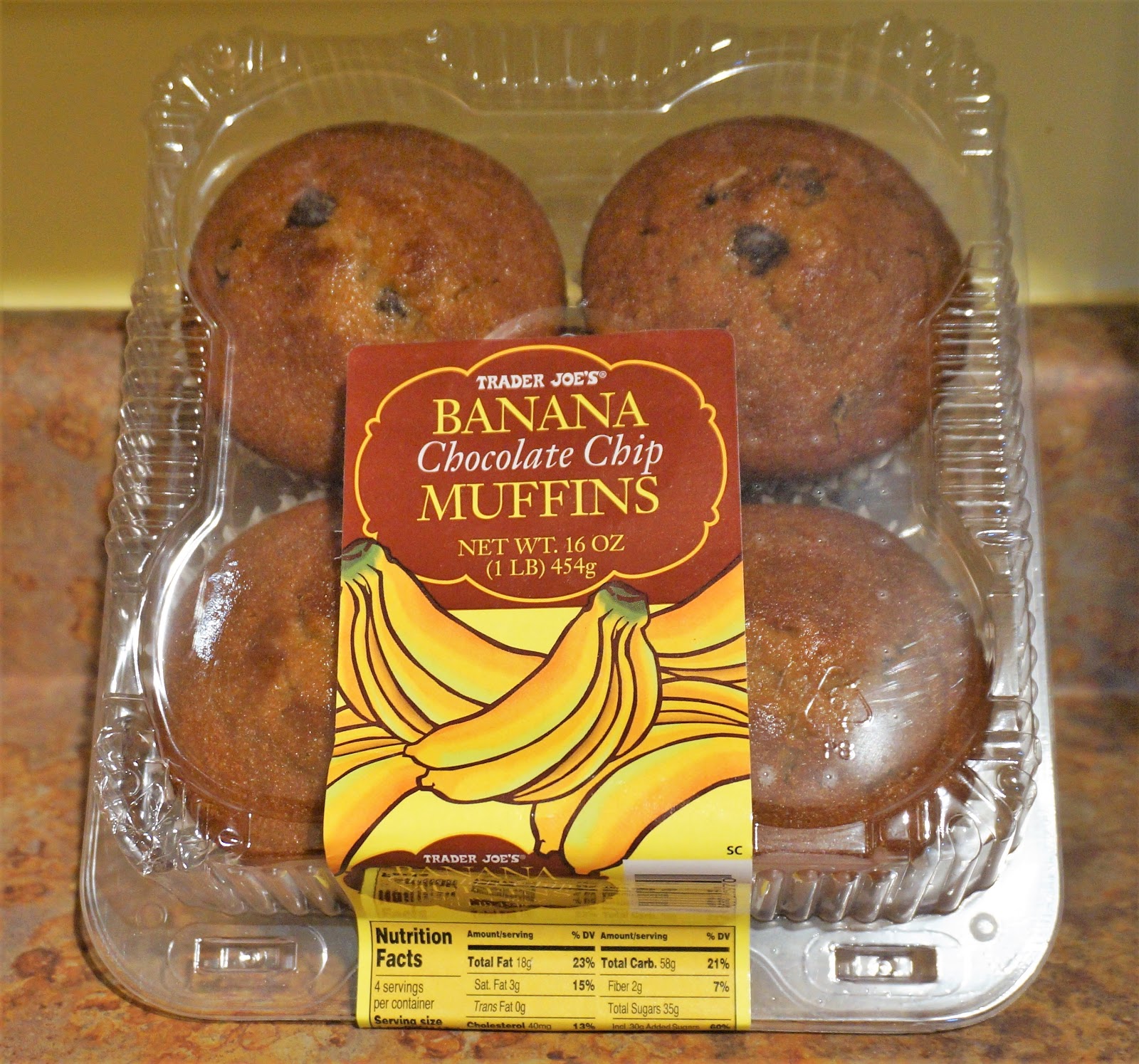 Exploring Trader Joe's Trader Joe's Banana Chocolate Chip Muffins