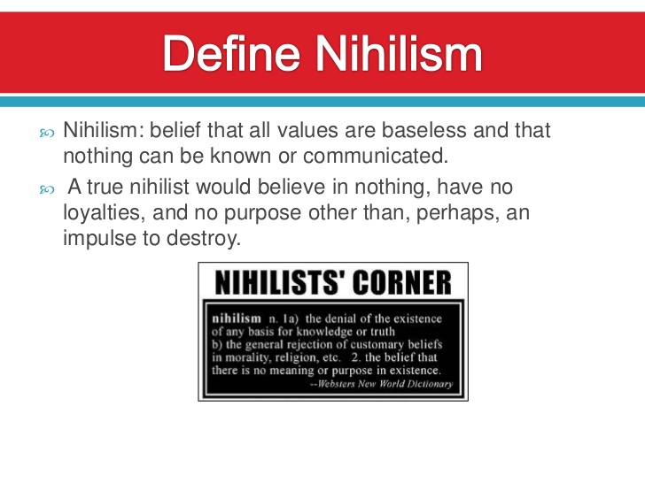 English Literature What is Nihilism? History and Profile of Nihilism