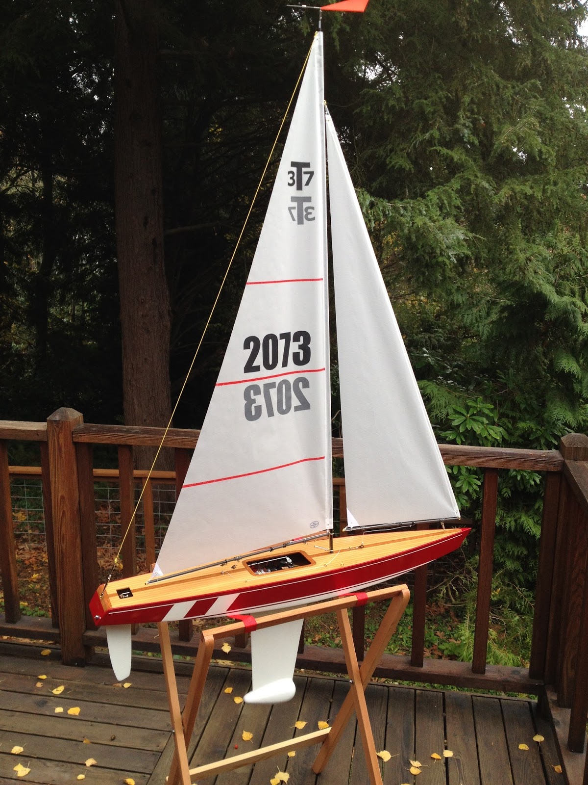 rc sailboat keel