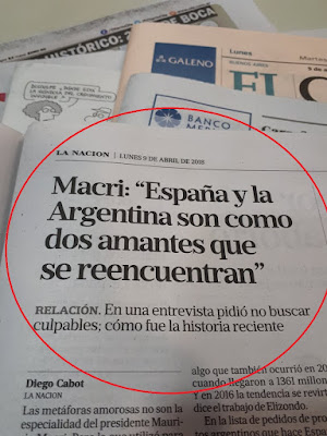 El rigor histórico del presidente: versión pimpinela