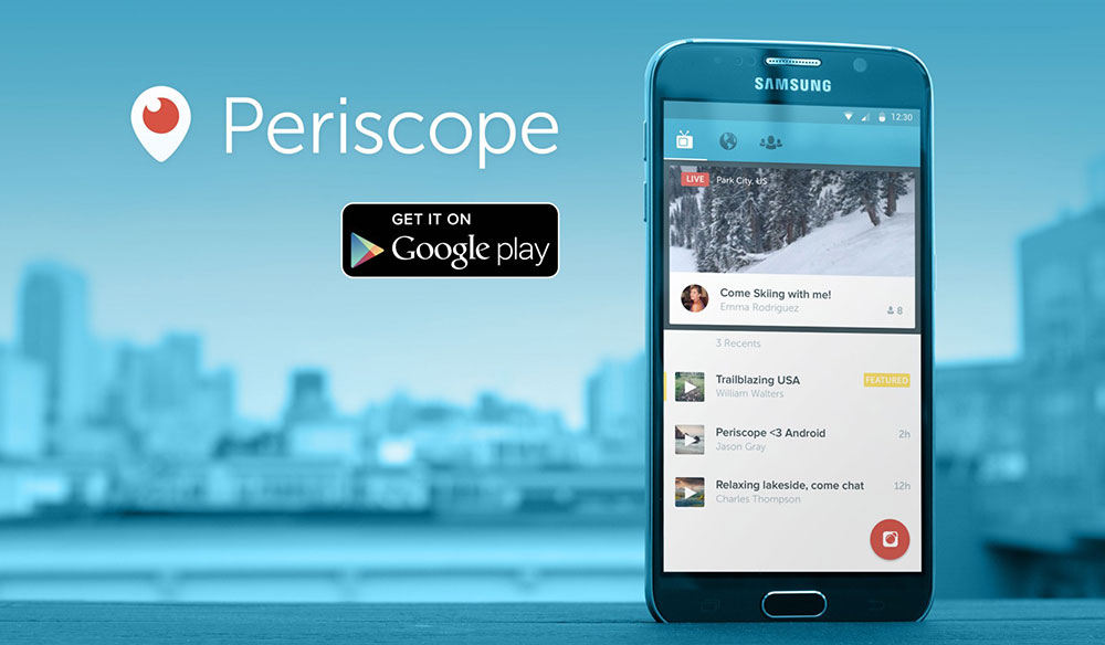 Periscope Android Canlı Yayın Uygulaması İndir