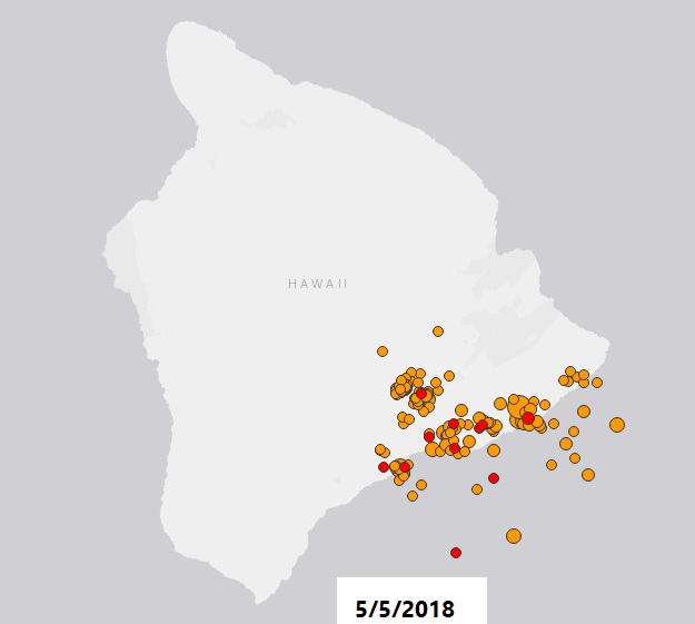 Earthquakes hawaii