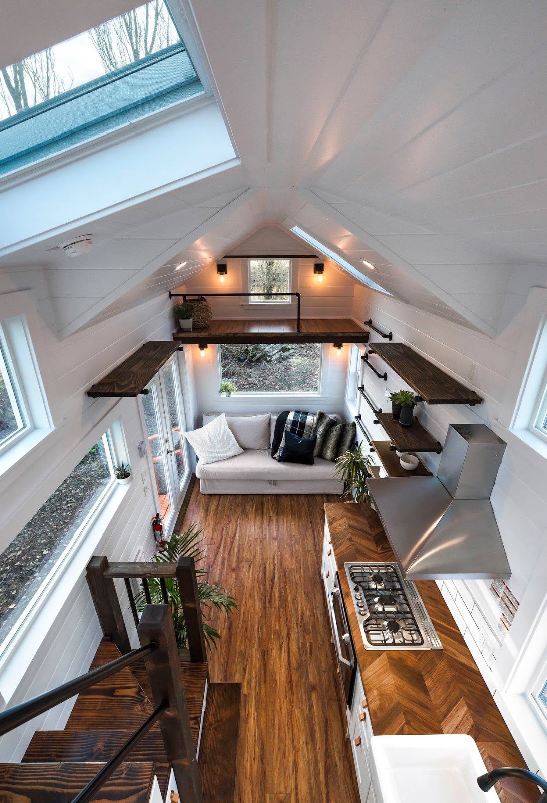 TINY HOUSE TOWN The 26' Napa Edition From Mint Tiny House Co