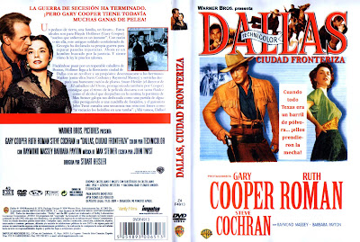 Carátula dvd: Dallas, ciudad fronteriza (1950)