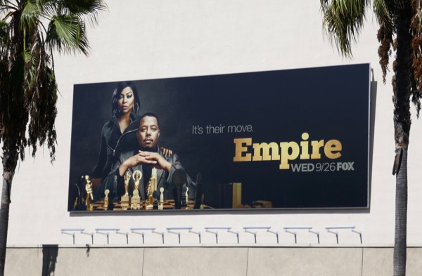 Empire season 5 billboard Fox Studios Empire season 5 billboard