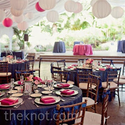 navy pink reception decor bedroom wedding tables source