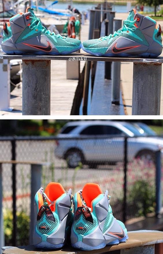 lebron 12 turquoise