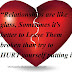 Relationship whatsapp fb status for Broken hurt