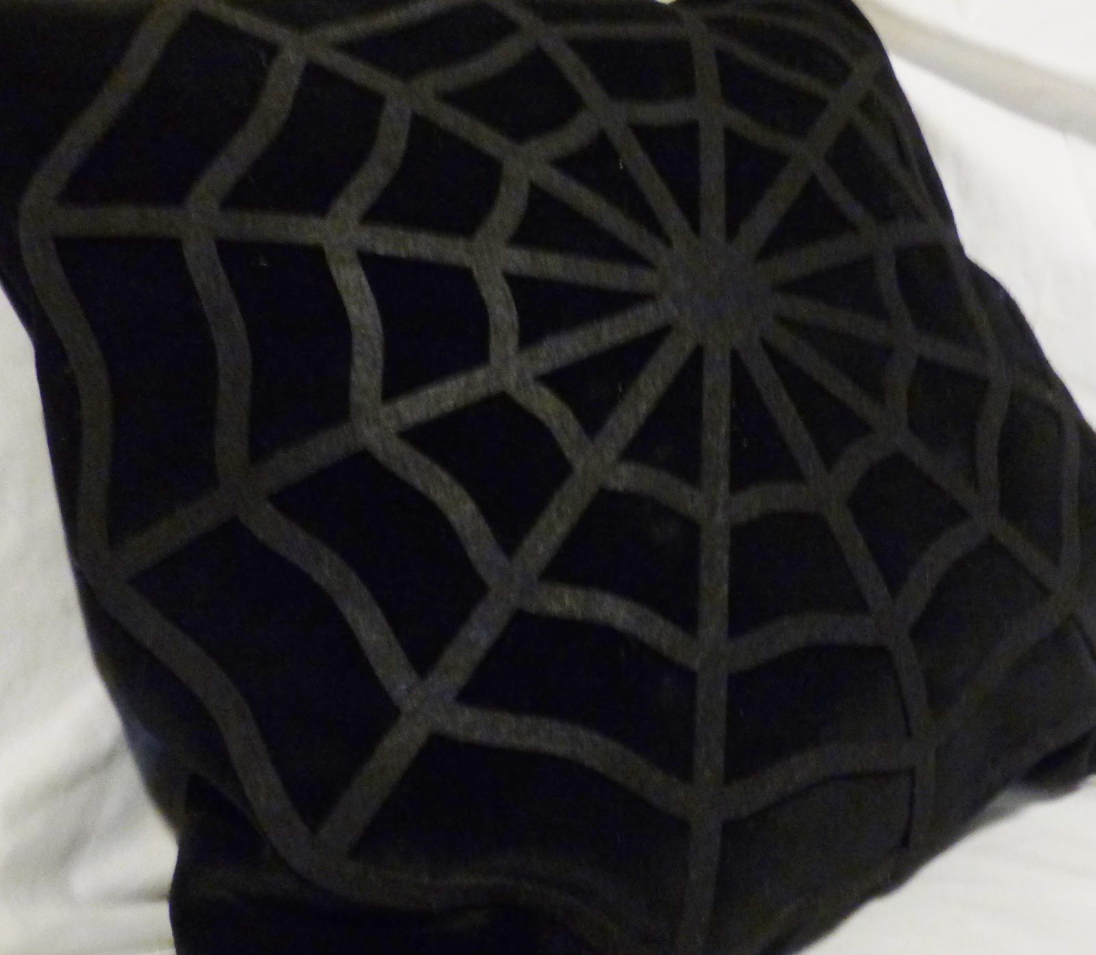 Lady M's Haunted Parlor Spider Pillows