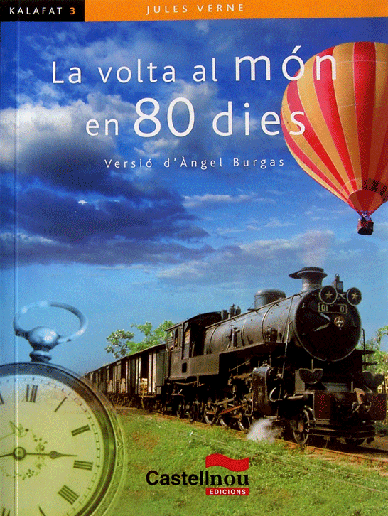 Mundo de Libros LA VOLTA AL MÓN EN 80 DIES, d'Àngel Burgas Mundo de Libros LA VOLTA AL MÓN EN 80 DIES, d'Àngel Burgas