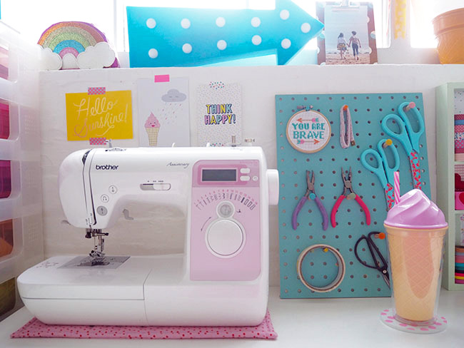 Lucy's Sewing Space