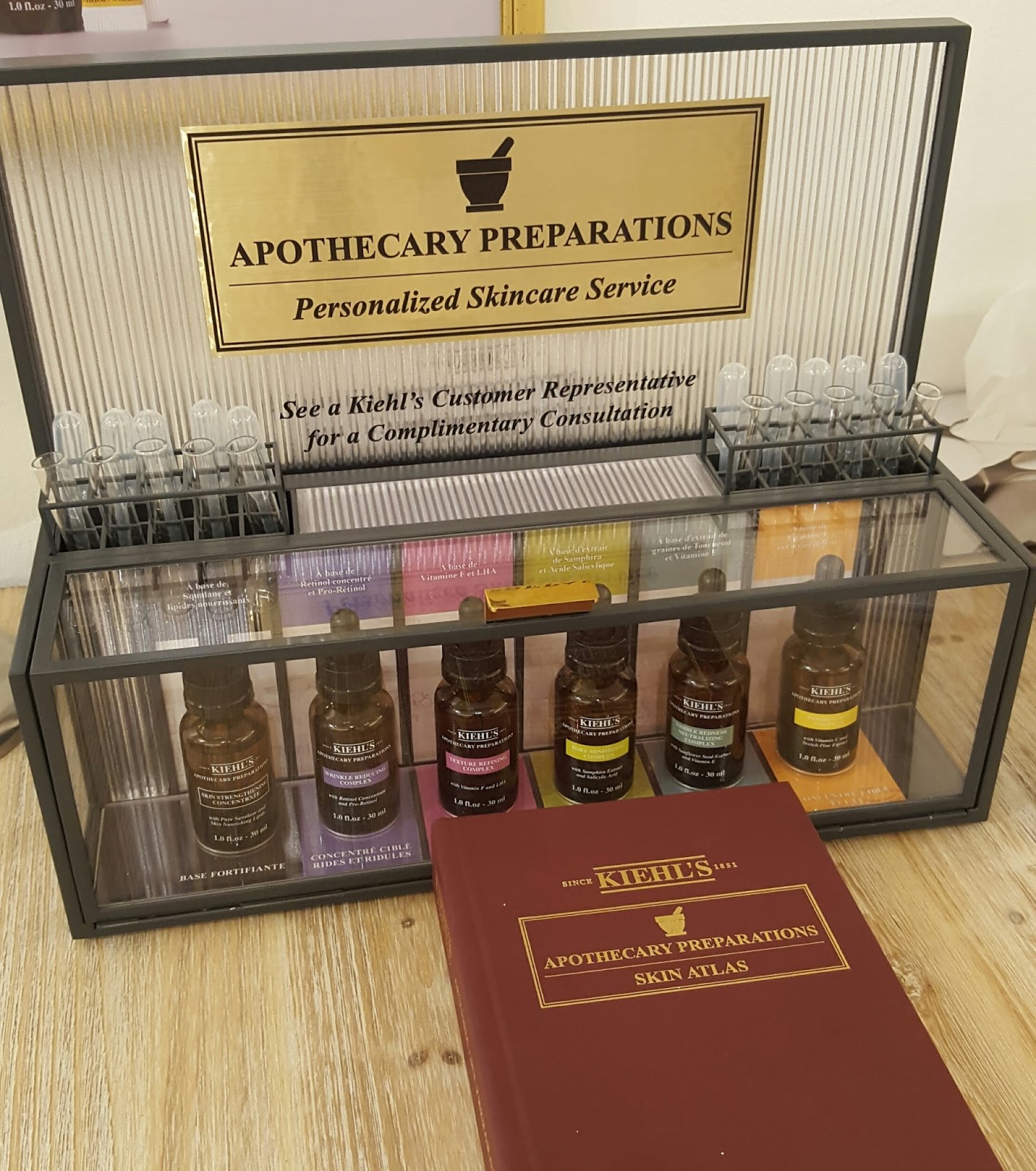 Kiehl's mon soin surmesure Apothecary Preparations