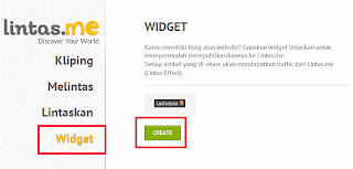Langkah pertama: Dapatkan kode widget share Lintas.me! (Gambar tidak terlihat? Klik kanan tulisan ini, lalu pilih 'Reload Image')