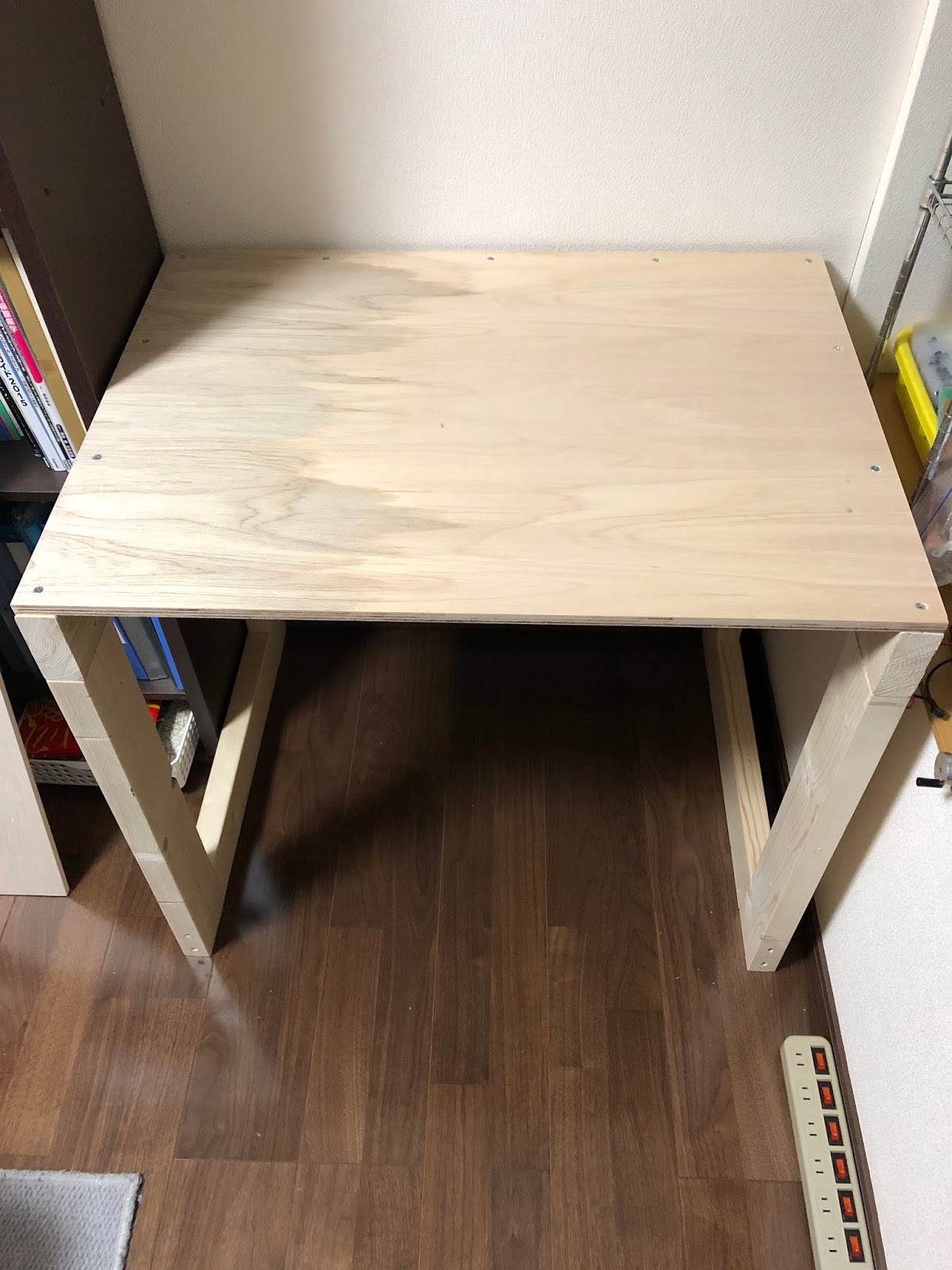 【DIY】作業台の作製【2x4】 risuのメモ