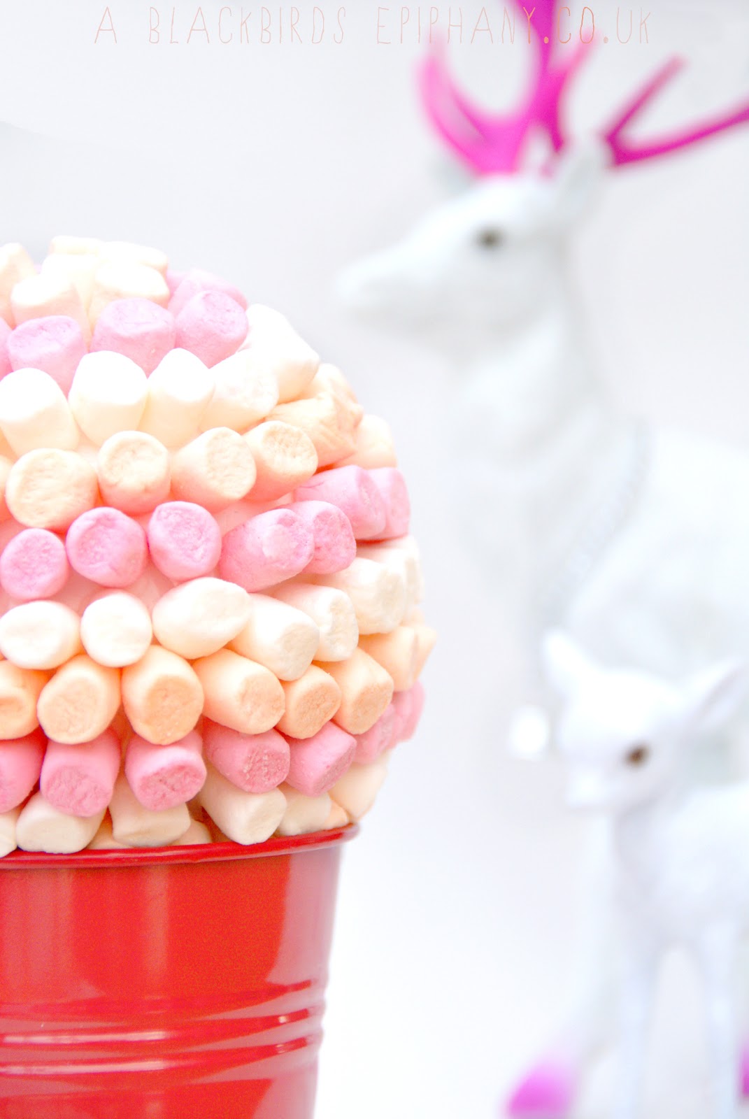 How To Make a Mini Marshmallow Topiary A Blackbird's Epiphany UK