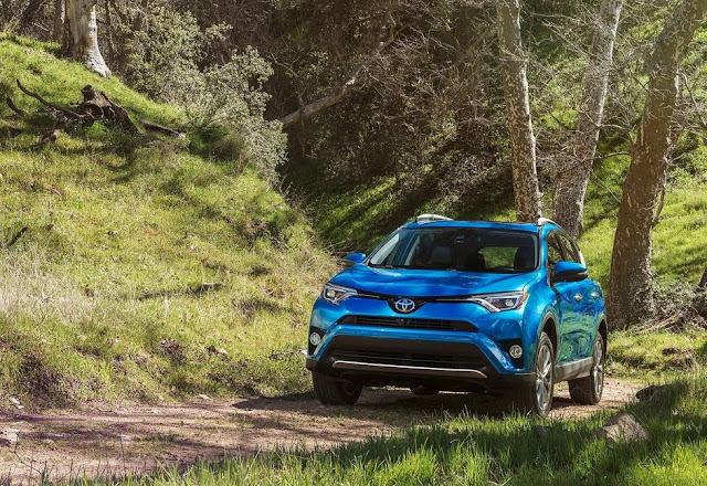 RAV4 2016 Toyota RAV4 blue