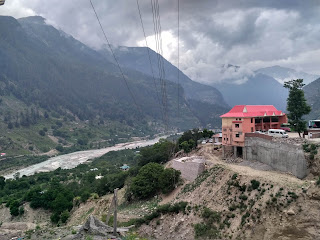 Sangla view of sangla valley in himachal pradesh