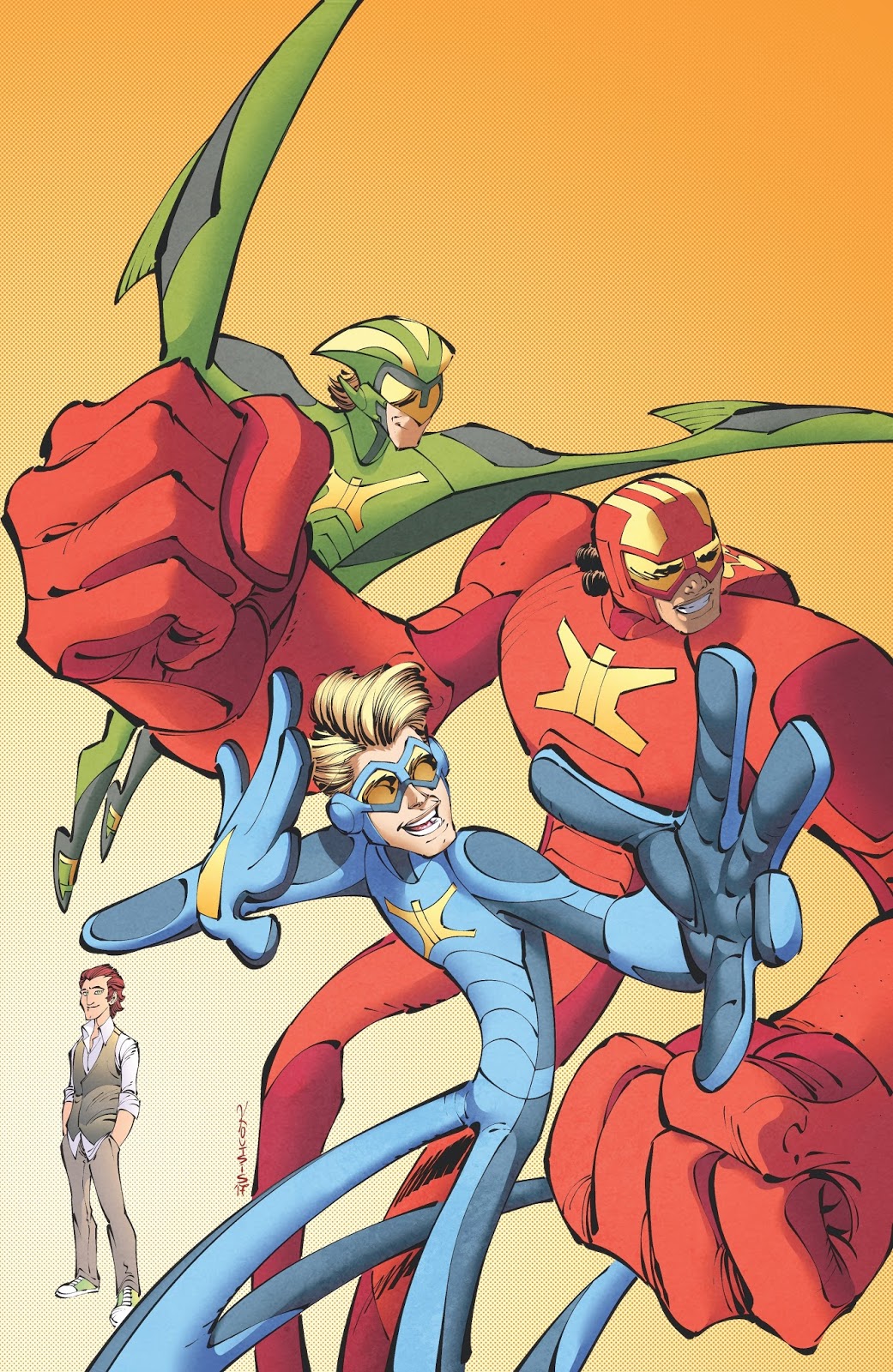 The Netflix Animated Series Stretch Armstrong And Flex Fighters Based On Hasbro Property Receives A Comic Book Tie In From IDW Publishing