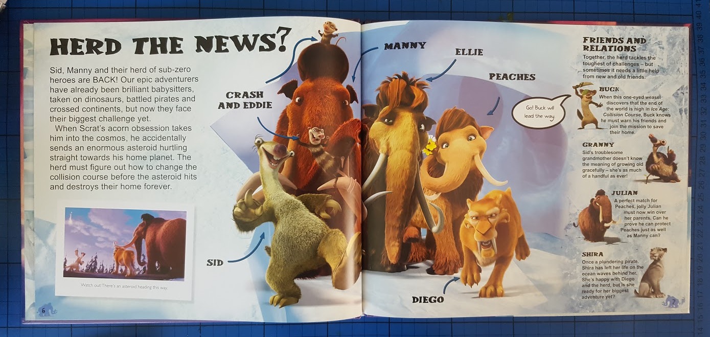 Ice Age Collision Course AR Children's Book Review and Giveaway.